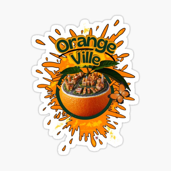 OrangeVille Sticker