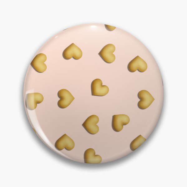 Item preview, Golden Hearts on Blush Pink designed and sold by AnnikaisDrawing.