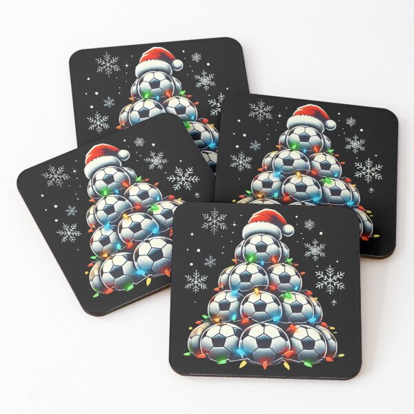 Item preview, Christmas Soccer Tree Holiday Gift Sport Lover Soccer Player designed and sold by SztylishDesigns.