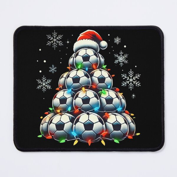 Item preview, Christmas Soccer Tree Holiday Gift Sport Lover Soccer Player designed and sold by SztylishDesigns.