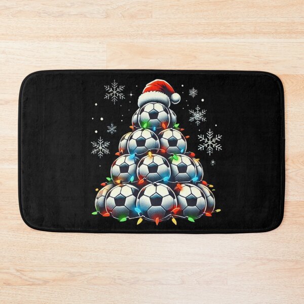 Item preview, Christmas Soccer Tree Holiday Gift Sport Lover Soccer Player designed and sold by SztylishDesigns.