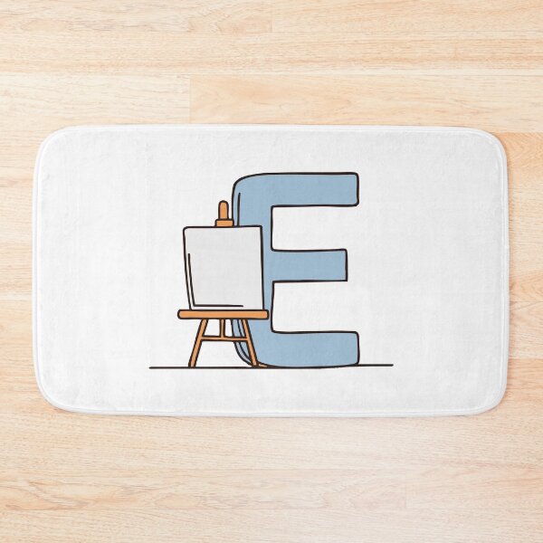 Item preview, Doodle Illustration of Letter E for easel designed and sold by rasagamastore.