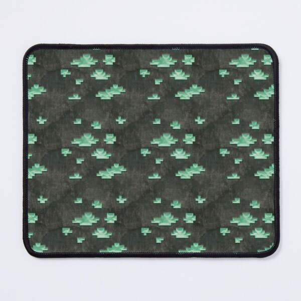 Item preview, Minecraft Emerald Ore Block Icon designed and sold by Kubala Designs.