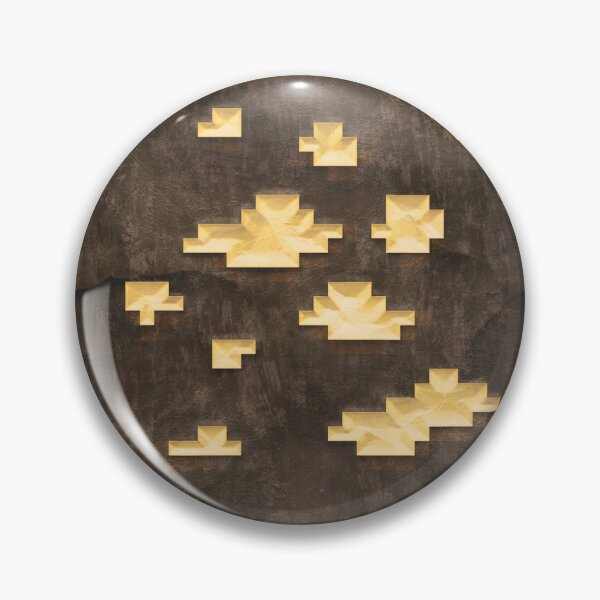 Item preview, Minecraft Gold Ore Block Icon designed and sold by Kubala Designs.