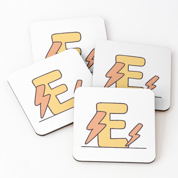 Item preview, Doodle Illustration of Letter E for electricity designed and sold by rasagamastore.