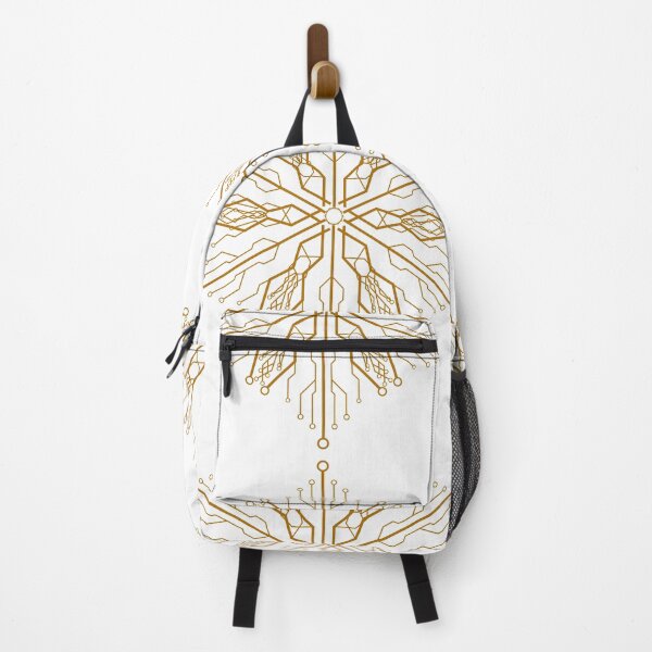 Item preview, Futuristic, minimalist circuit diagram SNOWFLAKE 3 designed and sold by I-RDesign.