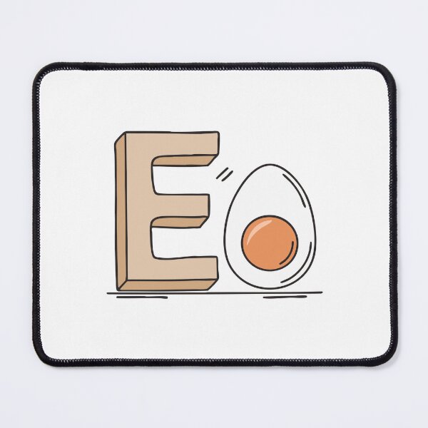 Item preview, Doodle Illustration of Letter E for egg designed and sold by rasagamastore.