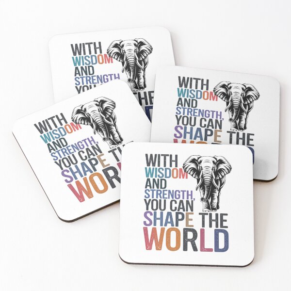 Item preview, Elephant - Transparent Digital Graphic Reflecting Wisdom and Strength - Positive Animals designed and sold by TANDIGITALSHOP.