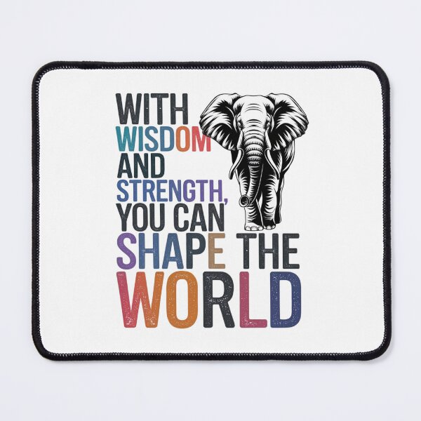 Item preview, Elephant - Transparent Digital Graphic Reflecting Wisdom and Strength - Positive Animals designed and sold by TANDIGITALSHOP.