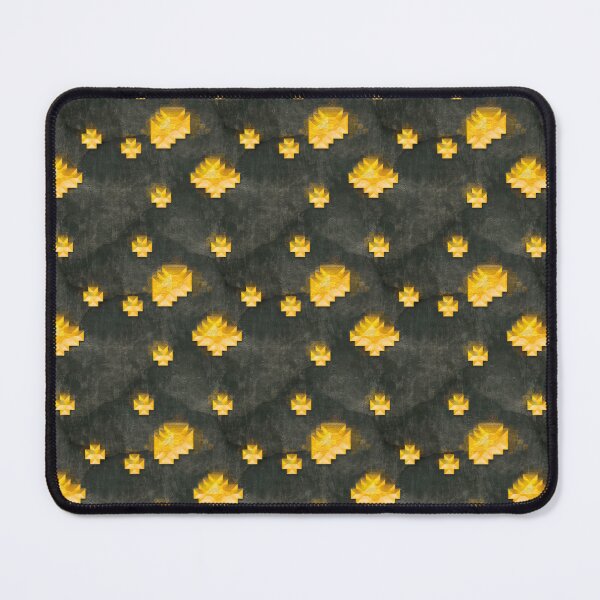 Item preview, Minecraft Gold Ore Block Icon designed and sold by Kubala Designs.