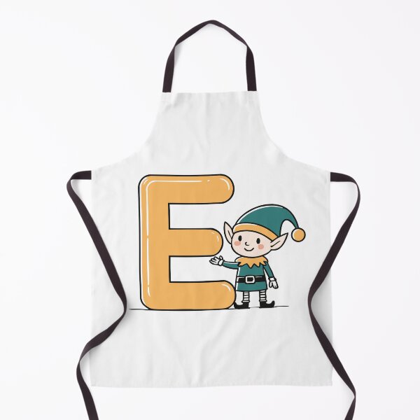 Item preview, Doodle Illustration of Letter E for elf designed and sold by rasagamastore.