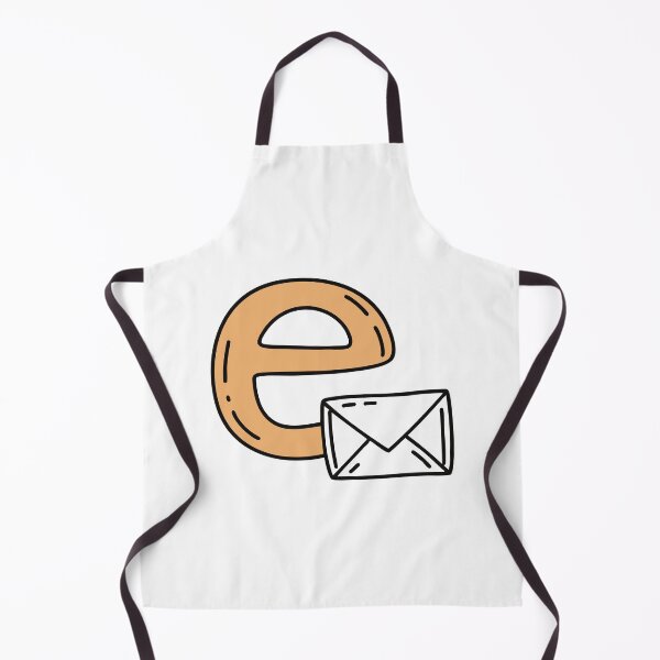 Item preview, Doodle Illustration of Letter E for envelope designed and sold by rasagamastore.