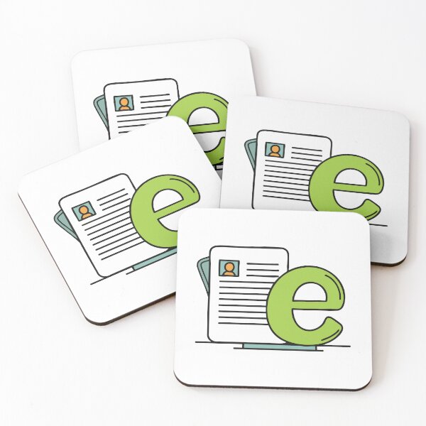 Item preview, Doodle Illustration of Letter E for essay designed and sold by rasagamastore.