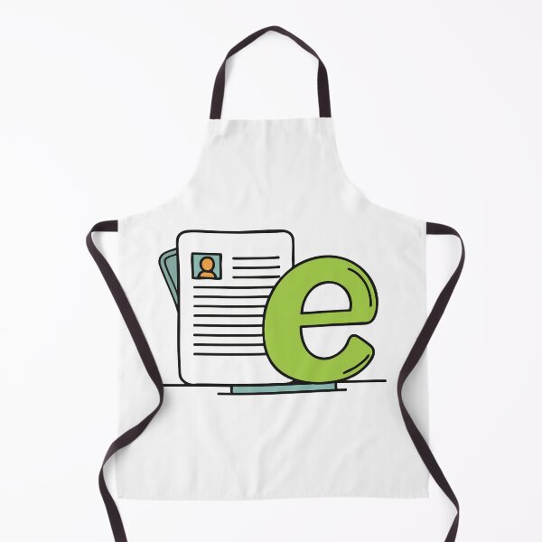 Item preview, Doodle Illustration of Letter E for essay designed and sold by rasagamastore.
