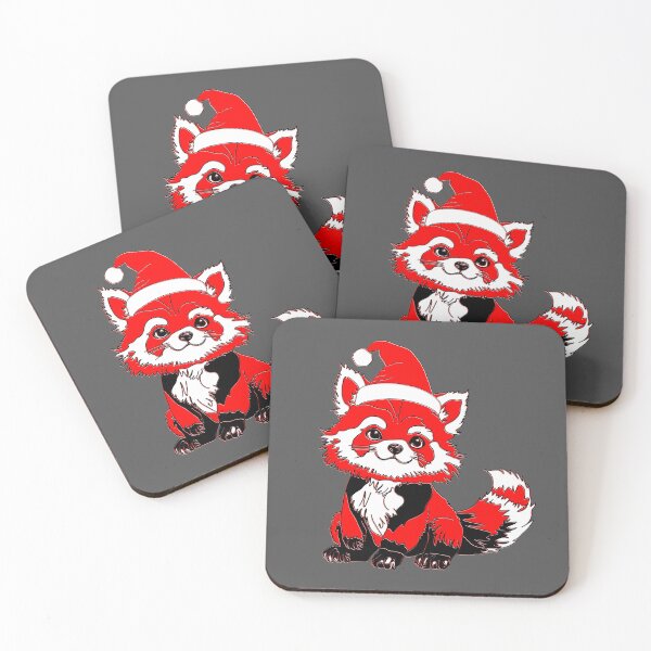 Item preview, Cute Red Panda Christmas anime kawaii Redpanda designed and sold by 4rpixs.