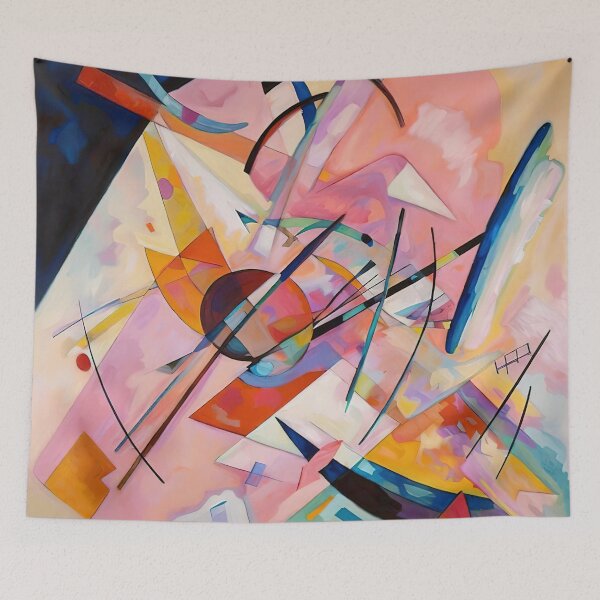 Item preview, Kandinsky Abstract Composition designed and sold by maniacfitness.