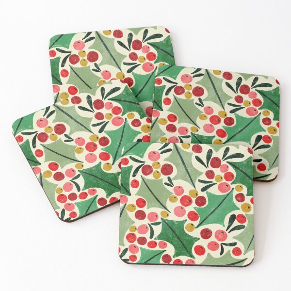 Item preview, Holly and berries festive Christmas design designed and sold by SJAPhoto.