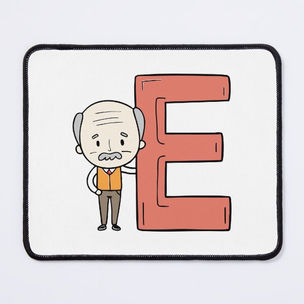Item preview, Doodle Illustration of Letter E for elder designed and sold by rasagamastore.