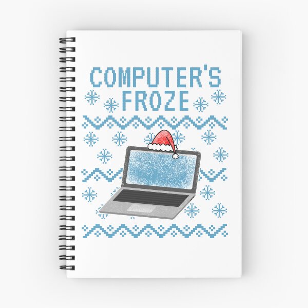 Item preview, Computer's Froze, Ugly Christmas, IT Technician Office Funny designed and sold by doodlerob.