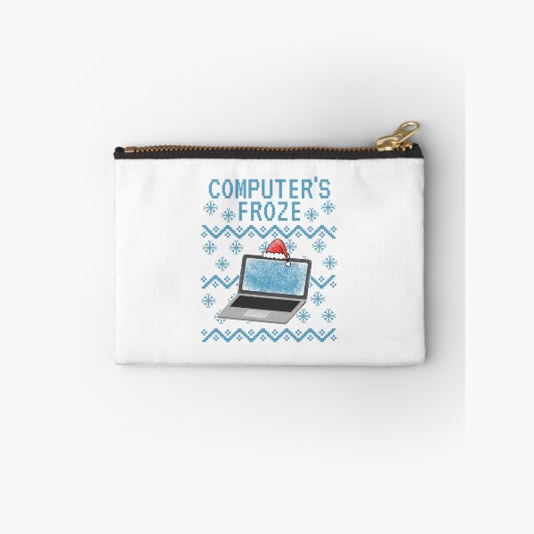 Item preview, Computer's Froze, Ugly Christmas, IT Technician Office Funny designed and sold by doodlerob.