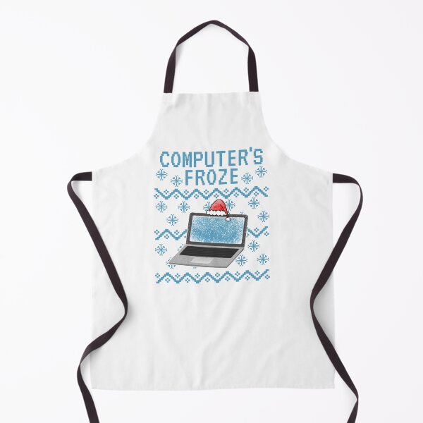 Item preview, Computer's Froze, Ugly Christmas, IT Technician Office Funny designed and sold by doodlerob.