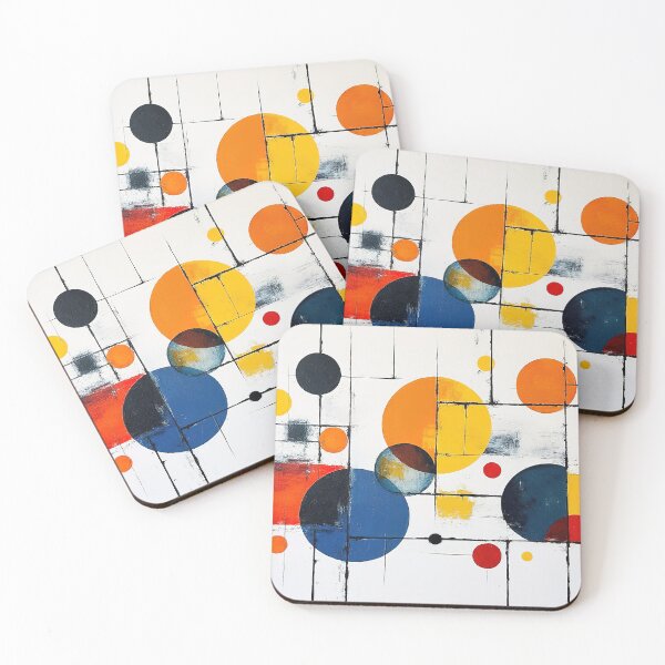 Item preview, Wassily Kandinsky Circles Composition designed and sold by maniacfitness.
