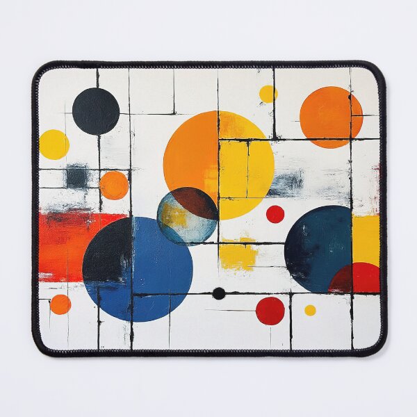 Item preview, Wassily Kandinsky Circles Composition designed and sold by maniacfitness.