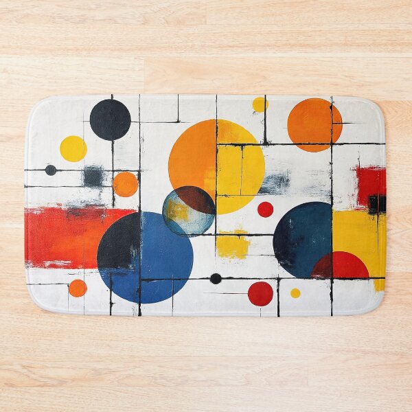 Item preview, Wassily Kandinsky Circles Composition designed and sold by maniacfitness.