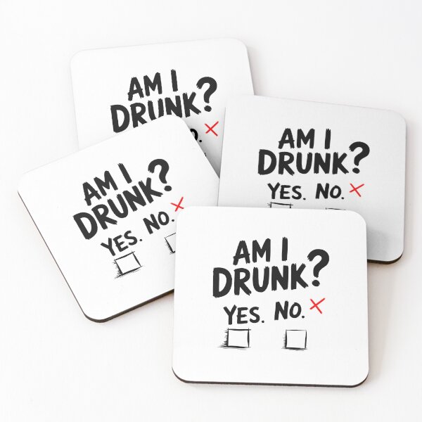 Item preview, Funny Drunk Humor Tick Box Party Design Bar Alcohol Witty designed and sold by w1ckerman.