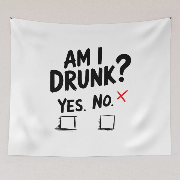 Item preview, Funny Drunk Humor Tick Box Party Design Bar Alcohol Witty designed and sold by w1ckerman.