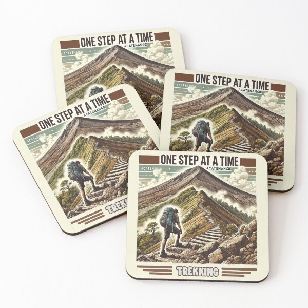 Item preview, One Step at a Time- Acatenango designed and sold by Globalcitytees.