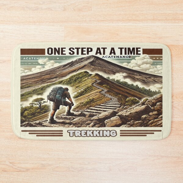 Item preview, One Step at a Time- Acatenango designed and sold by Globalcitytees.