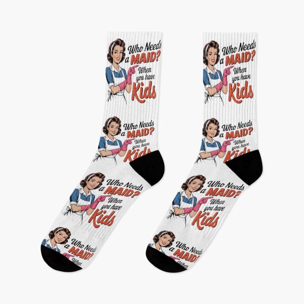 Item preview, Who needs a maild when you have kids Sarcasm retro women bakiing designed and sold by Dominika Farkašová.