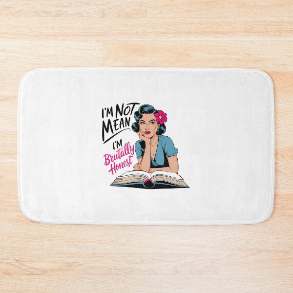 Item preview, I´m tot mean, I´m just brutally honest Sarcasm retro women bakiing designed and sold by Dominika Farkašová.