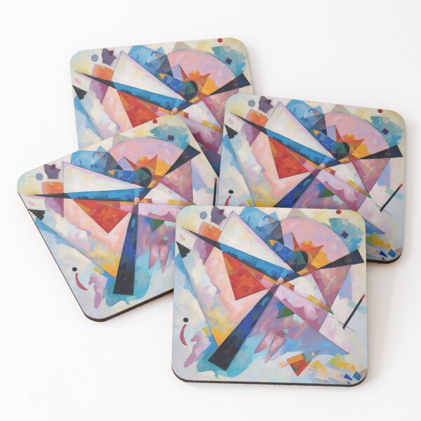 Item preview, Wassily Kandinsky Abstract Composition designed and sold by maniacfitness.