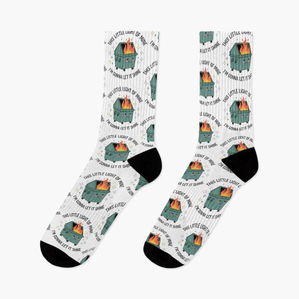 Item preview, Funny Groovy This Little Light Of Mine Lil Dumpster Fire designed and sold by LeggetTinch.