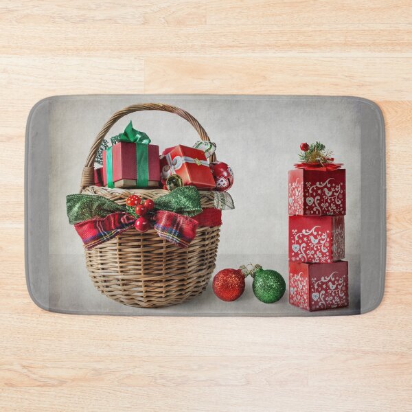 Item preview, Christmas still life in red and green designed and sold by Barbara  Corvino.