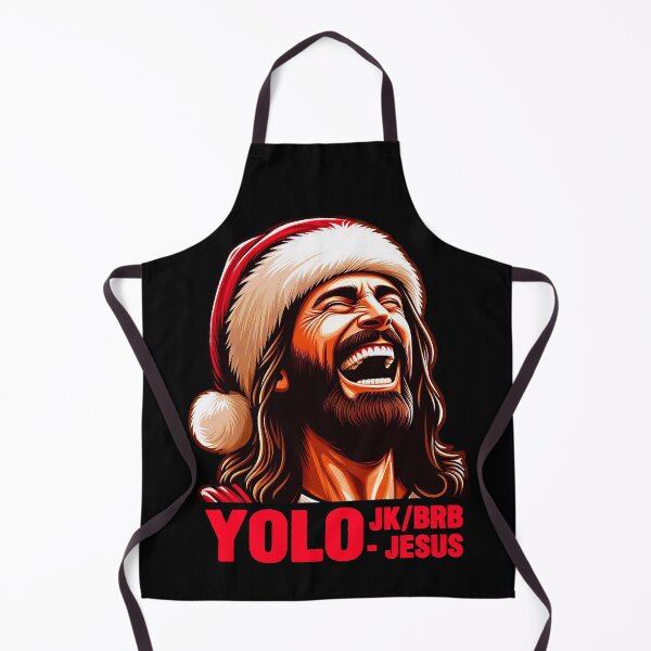 Item preview, YOLO JK BRB Jesus designed and sold by plushism.