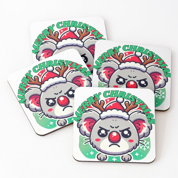Item preview, Koala Claus: The Grinchy Reindeer designed and sold by Design Delinquent.