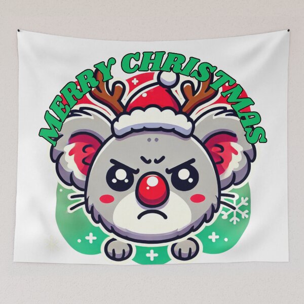 Item preview, Koala Claus: The Grinchy Reindeer designed and sold by Design Delinquent.