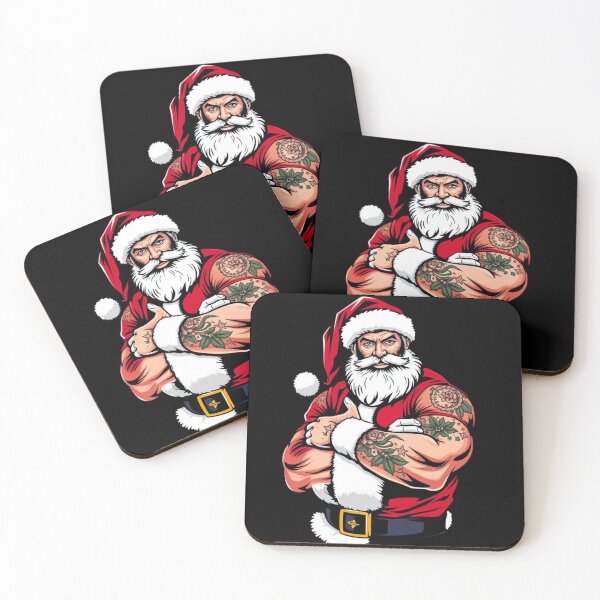 Item preview, TATTOOED SANTA CLAUS designed and sold by Paulina Szymoniak.