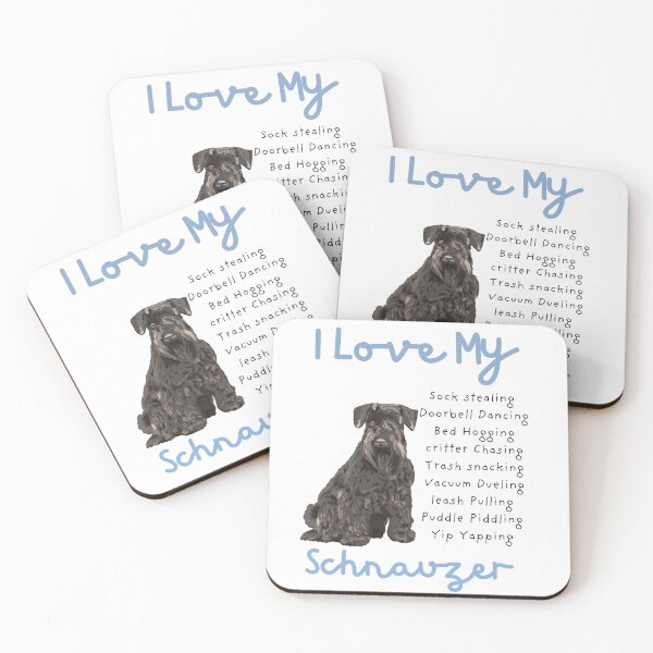 Item preview, Love my Schnauzer  designed and sold by mclaurin612.