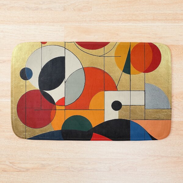 Item preview, Wassily Kandinsky Shapes Composition designed and sold by maniacfitness.