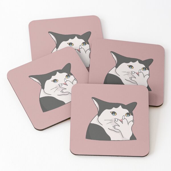 Item preview, Crying cat meme, sad cat viral meme designed and sold by Prime_Store.