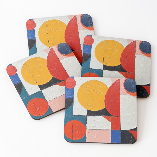 Item preview, Kandinsky Shapes Composition designed and sold by maniacfitness.