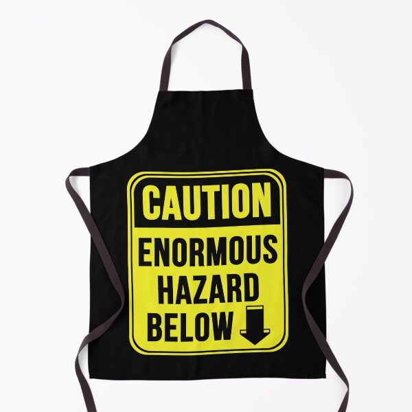 Item preview, Enormous Hazard Below designed and sold by MarkMySign.