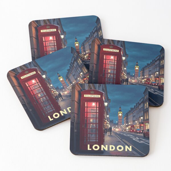 Item preview, London Telephone Booth designed and sold by GhumGham.
