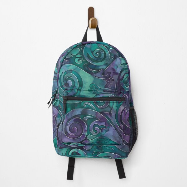 Artikelvorschau, Neuseeland Māori Paua Muster Koru Design 182 entworfen und verkauft von GrinGalore.