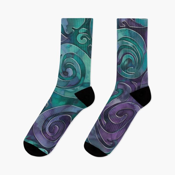 Artikelvorschau, Neuseeland Māori Paua Muster Koru Design 182 entworfen und verkauft von GrinGalore.