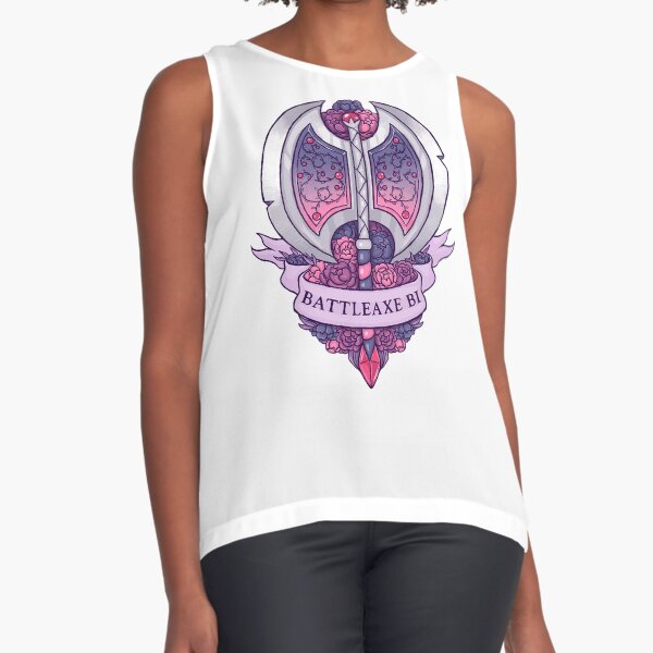 Battleaxe Bi Sleeveless Top For Sale By Foxflight Redbubble